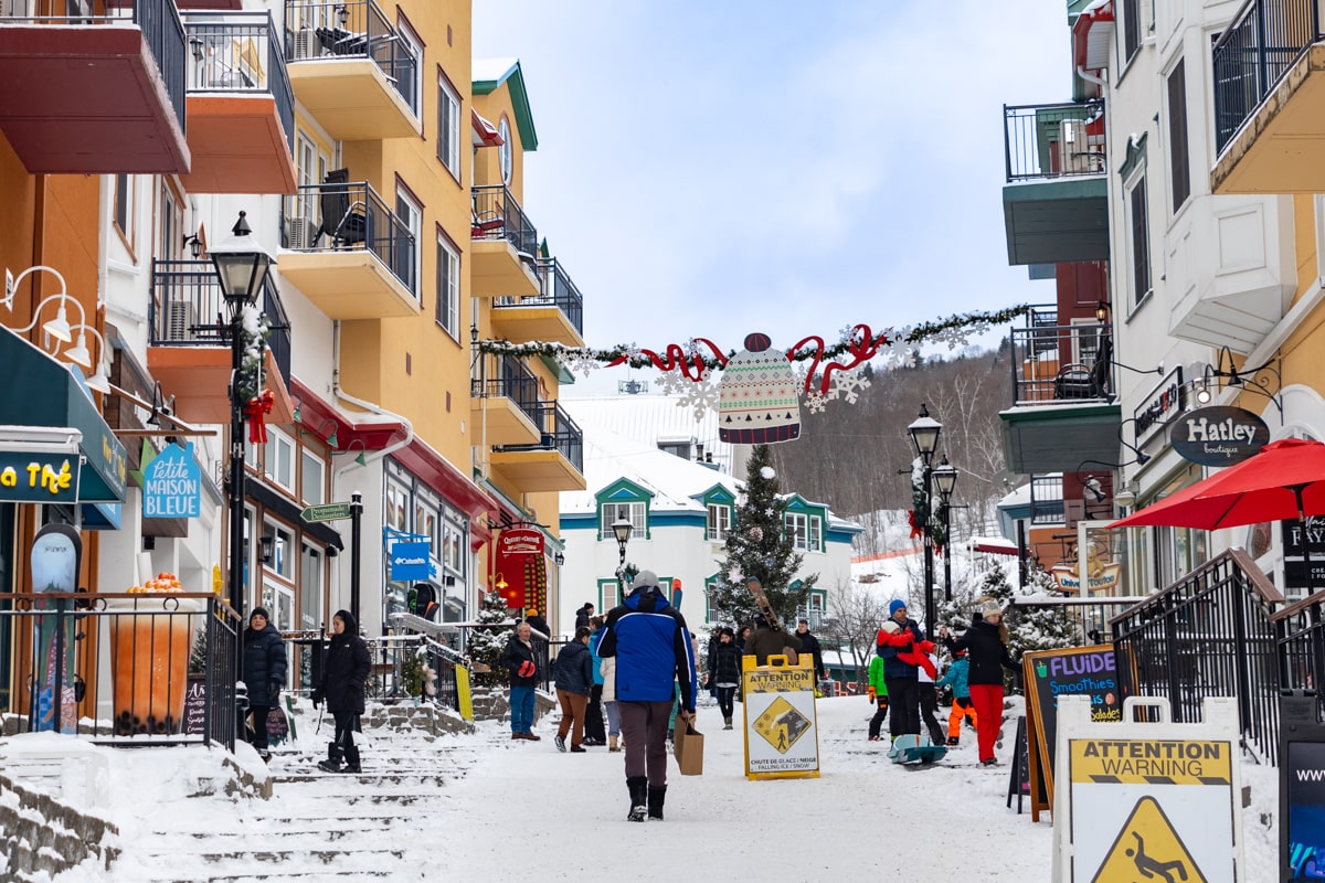 Mont Tremblant en hiver