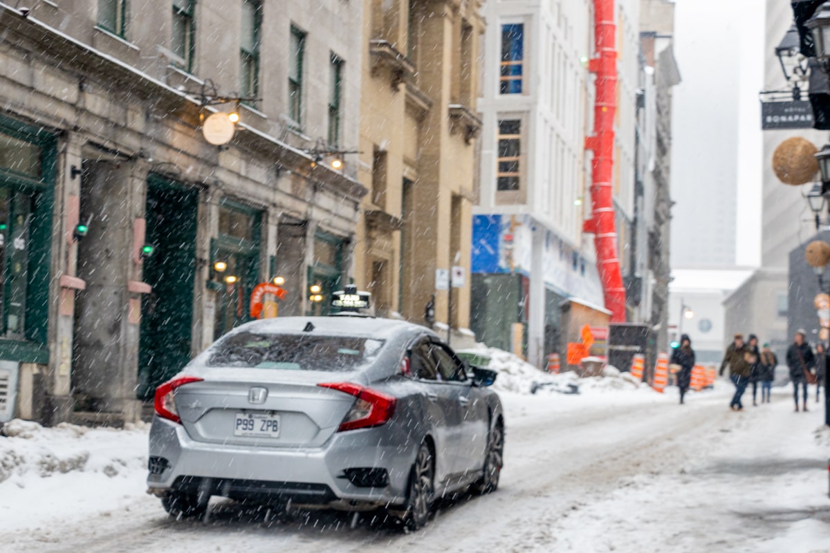 Voiture à Montréal