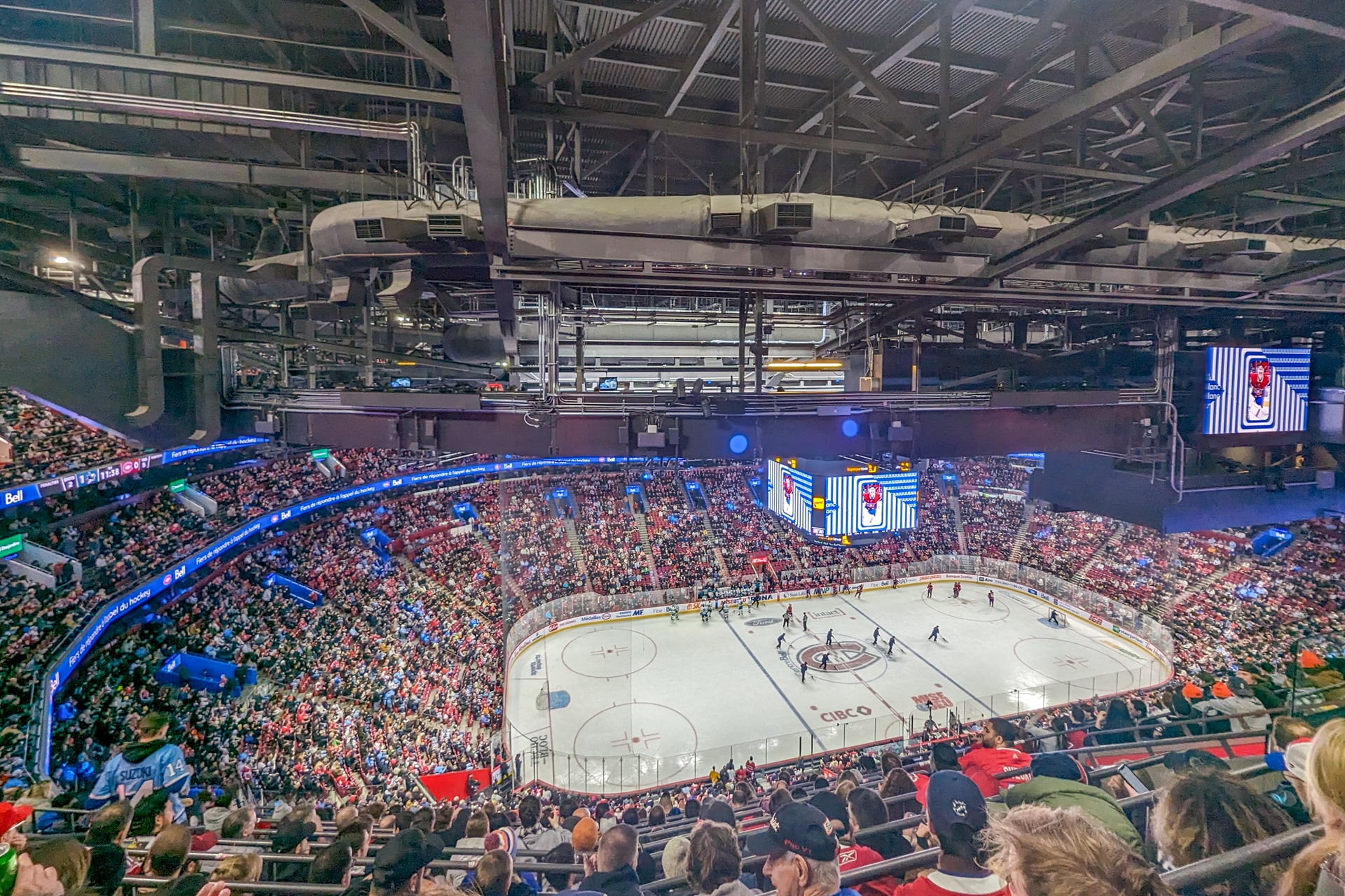 Match de Hockey à Montréal