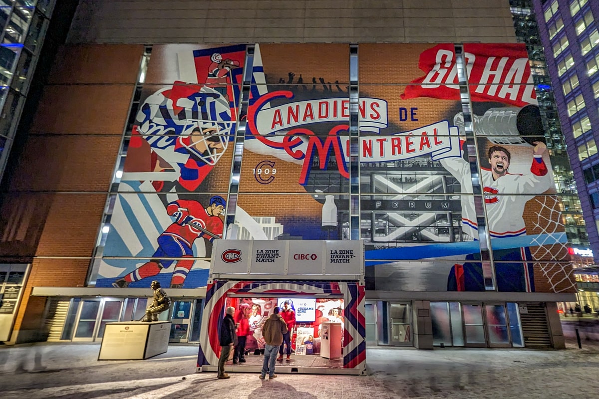 Fresque "Canadiens de Montréal"