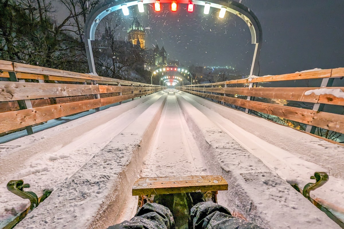 Luge à Quebec