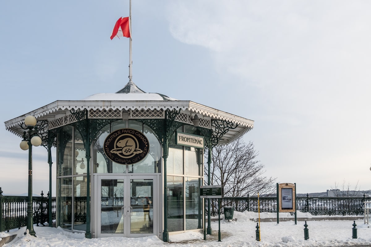 Le carrousel du Château Frontenac au Québec