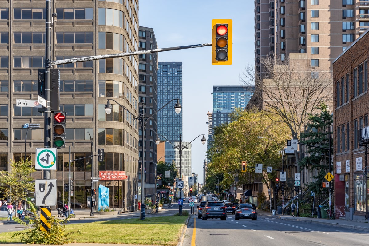 Centre ville de Montréal