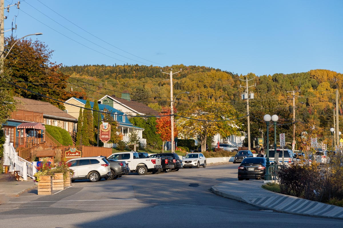 Centre-ville de Tadoussac au Québec