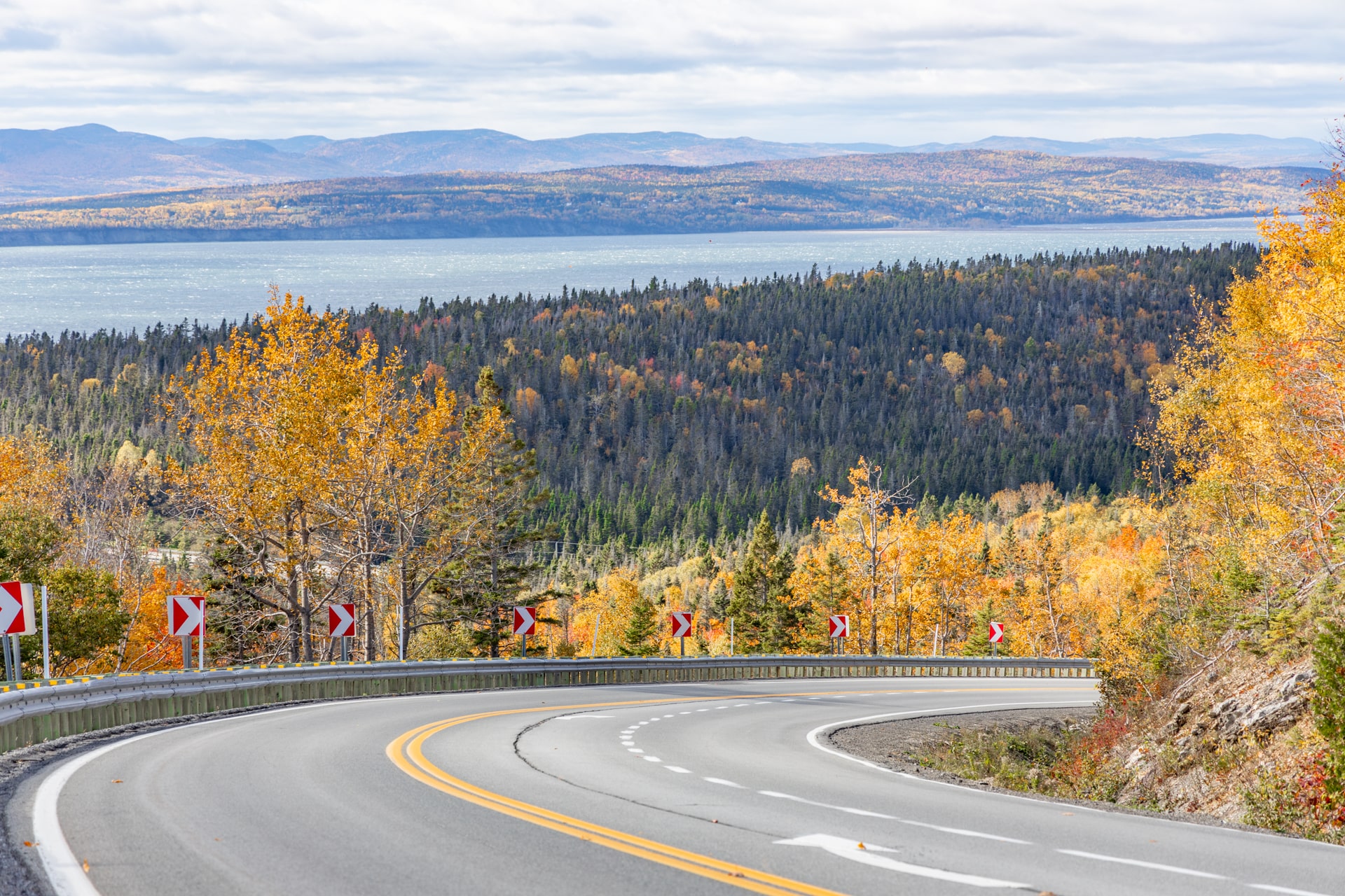 Conduire en Gaspésie