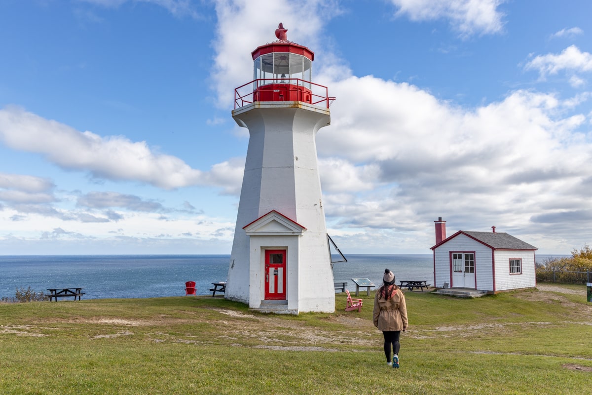 Cap Gaspé dans le parc national de le forillon