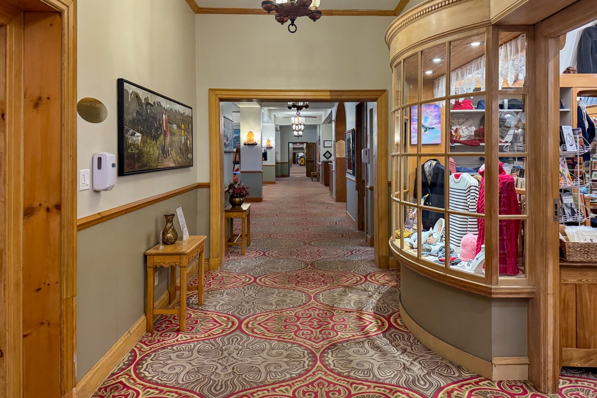 Intérieur de l'Hôtel de Tadoussac