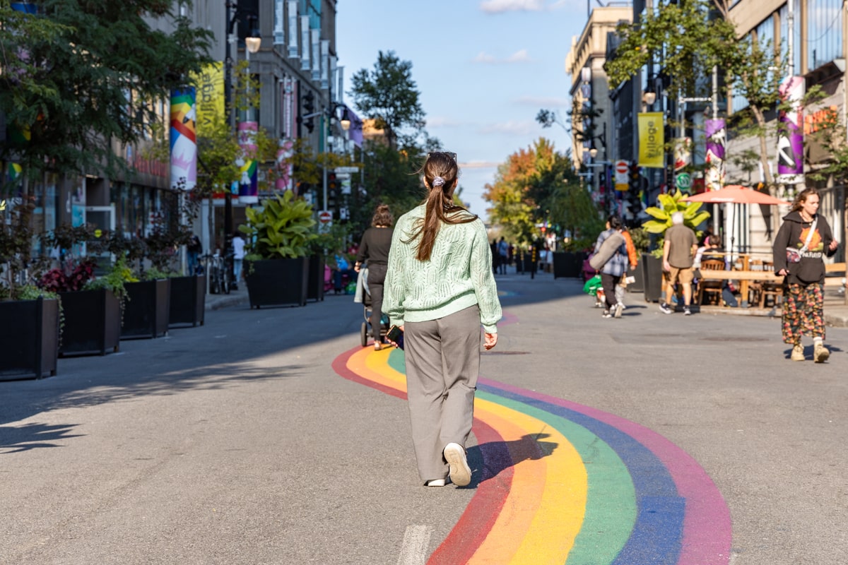 Rue Sainte Catherine, Montréal