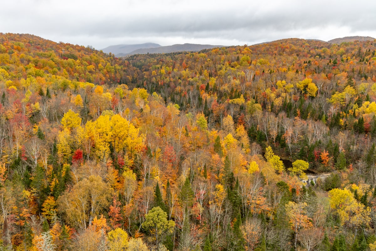 Mont Tremblant en automne