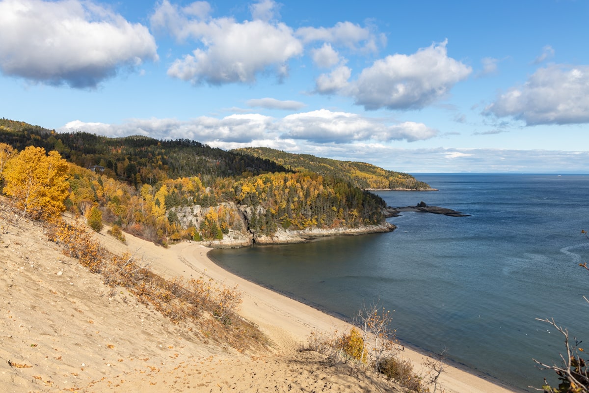 Le sentier des dunes de Tadoussac