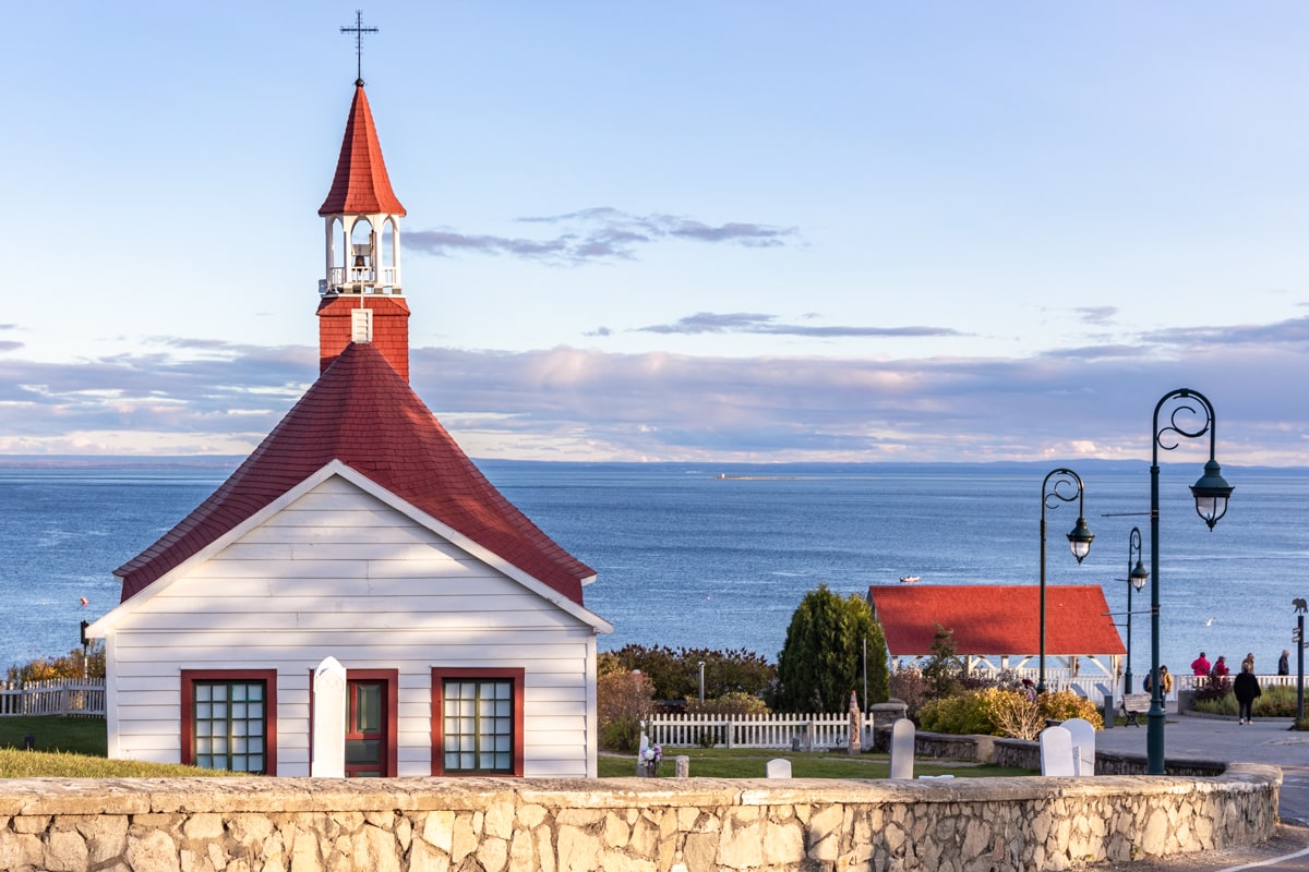 Arrière de la Chapelle de Tadoussac