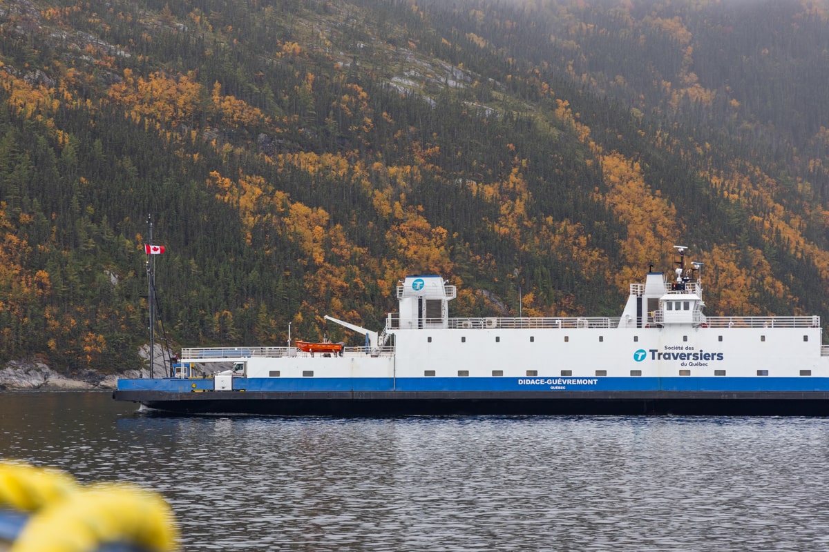 Traversier entre Baie-Sainte-Catherine et Tadoussac