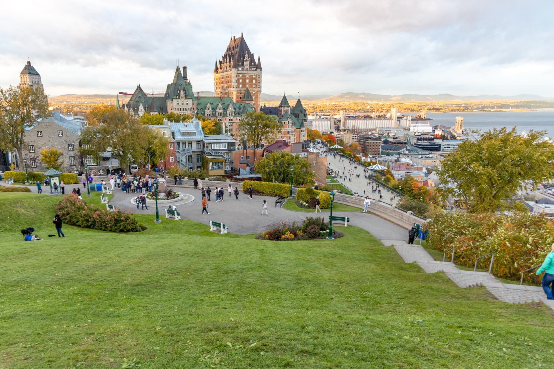 Visiter le château de Frontenac