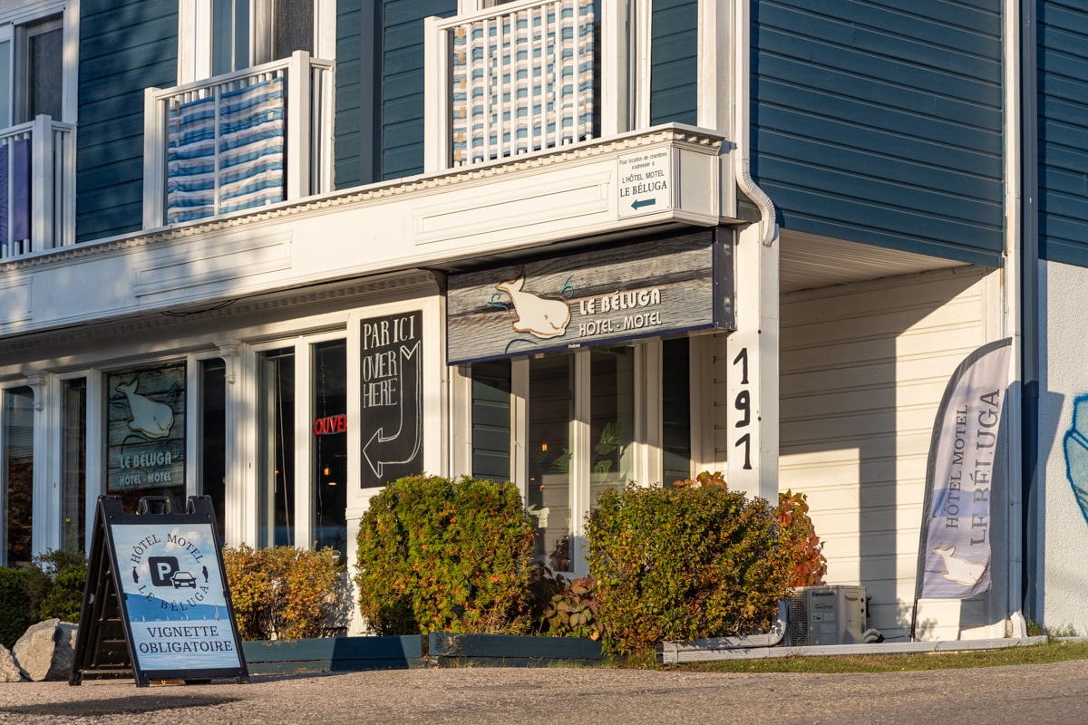 Hôtel Le Béluga à Tadoussac