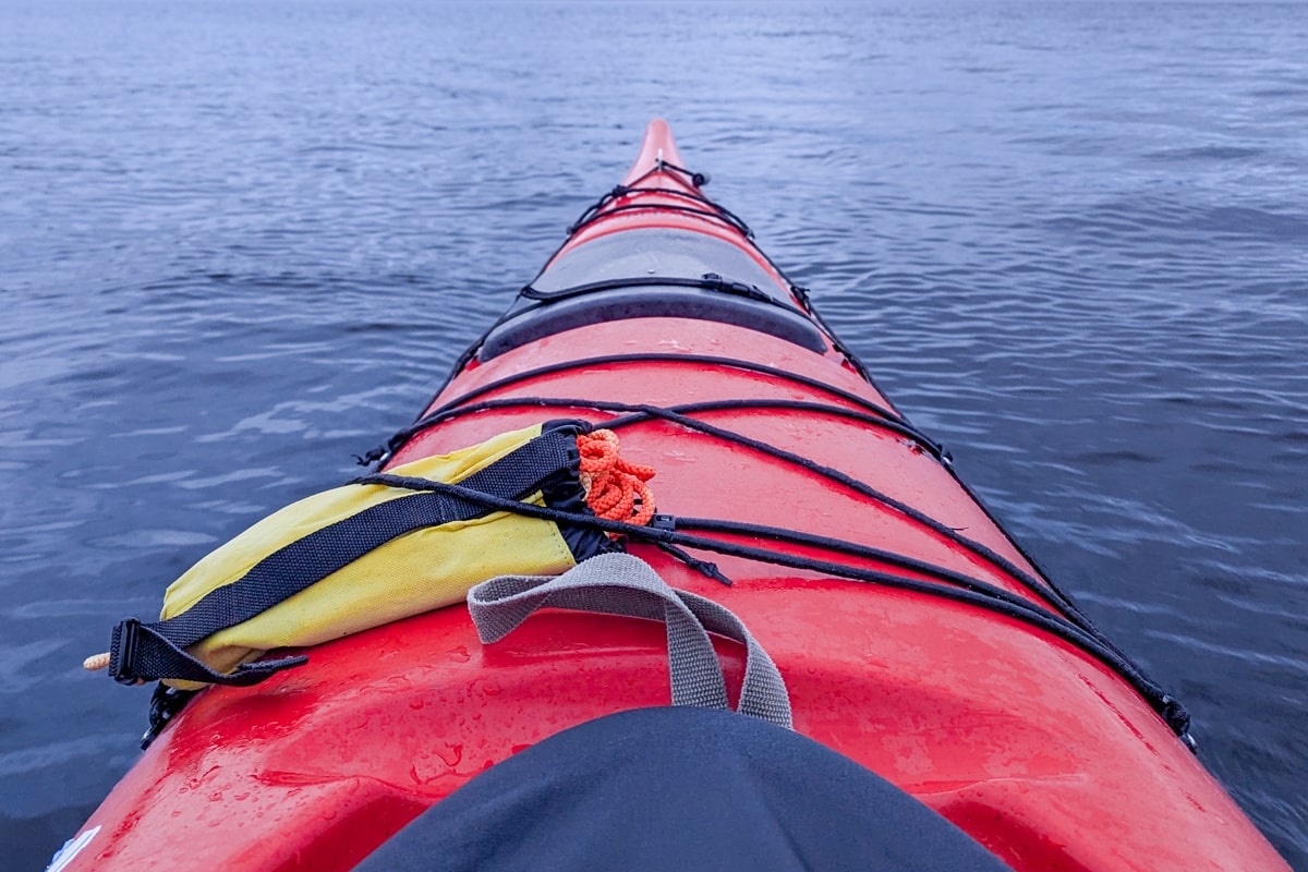 Faire du kayak en mer en Gaspésie