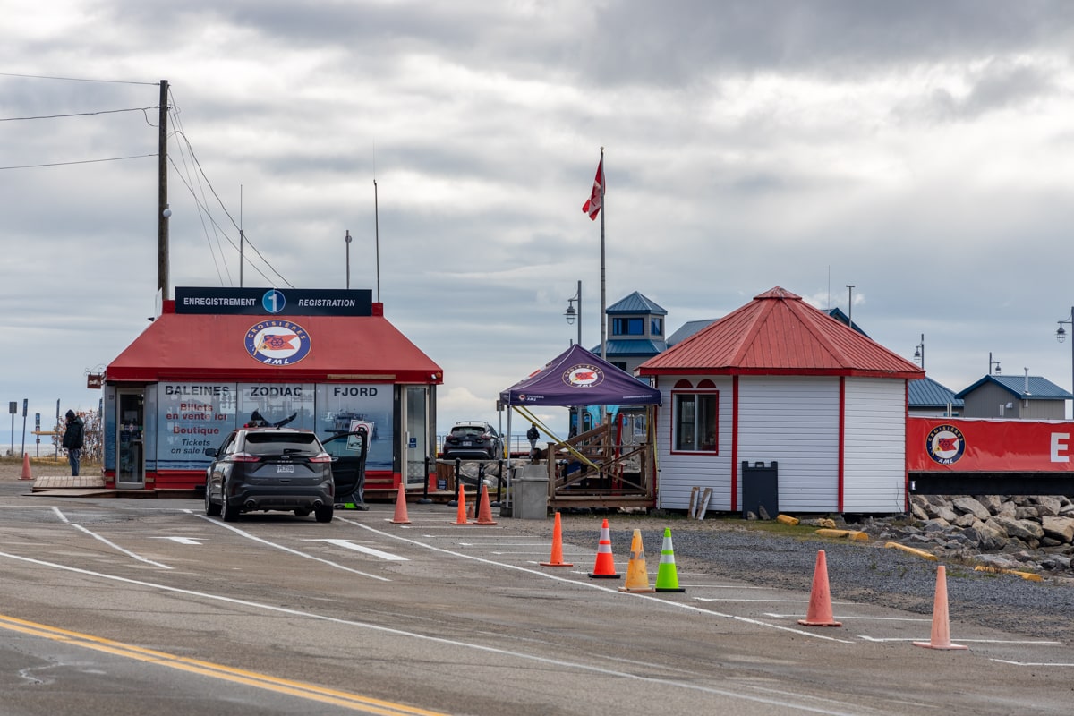 Lieu de rendez-vous pour le départ de Baie-sainte-Catherine