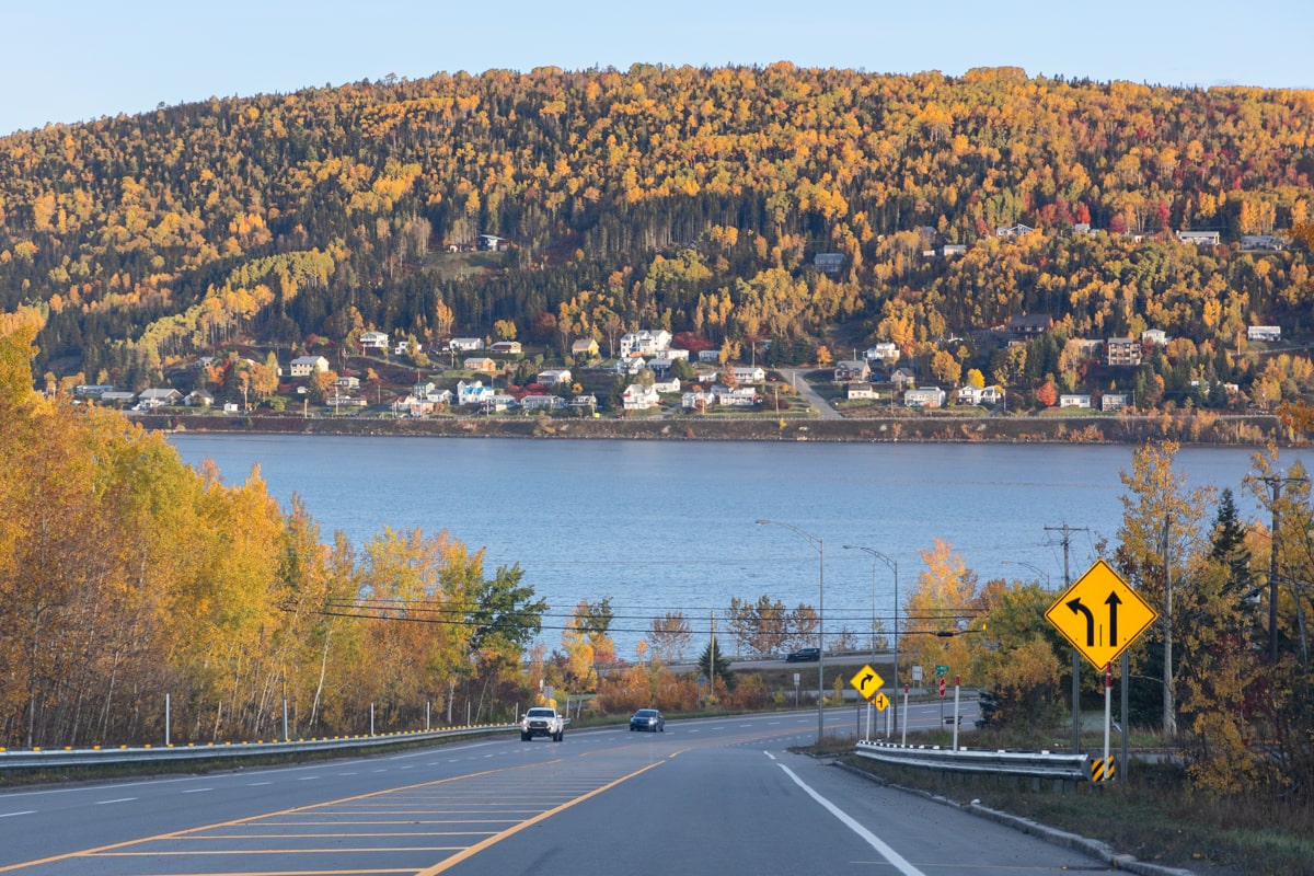 1 heure de route entre Percé et Gaspé