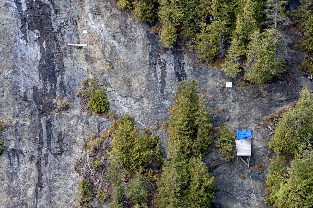 Parcours Via Ferrata, Parc naturel Chutes Montmorency