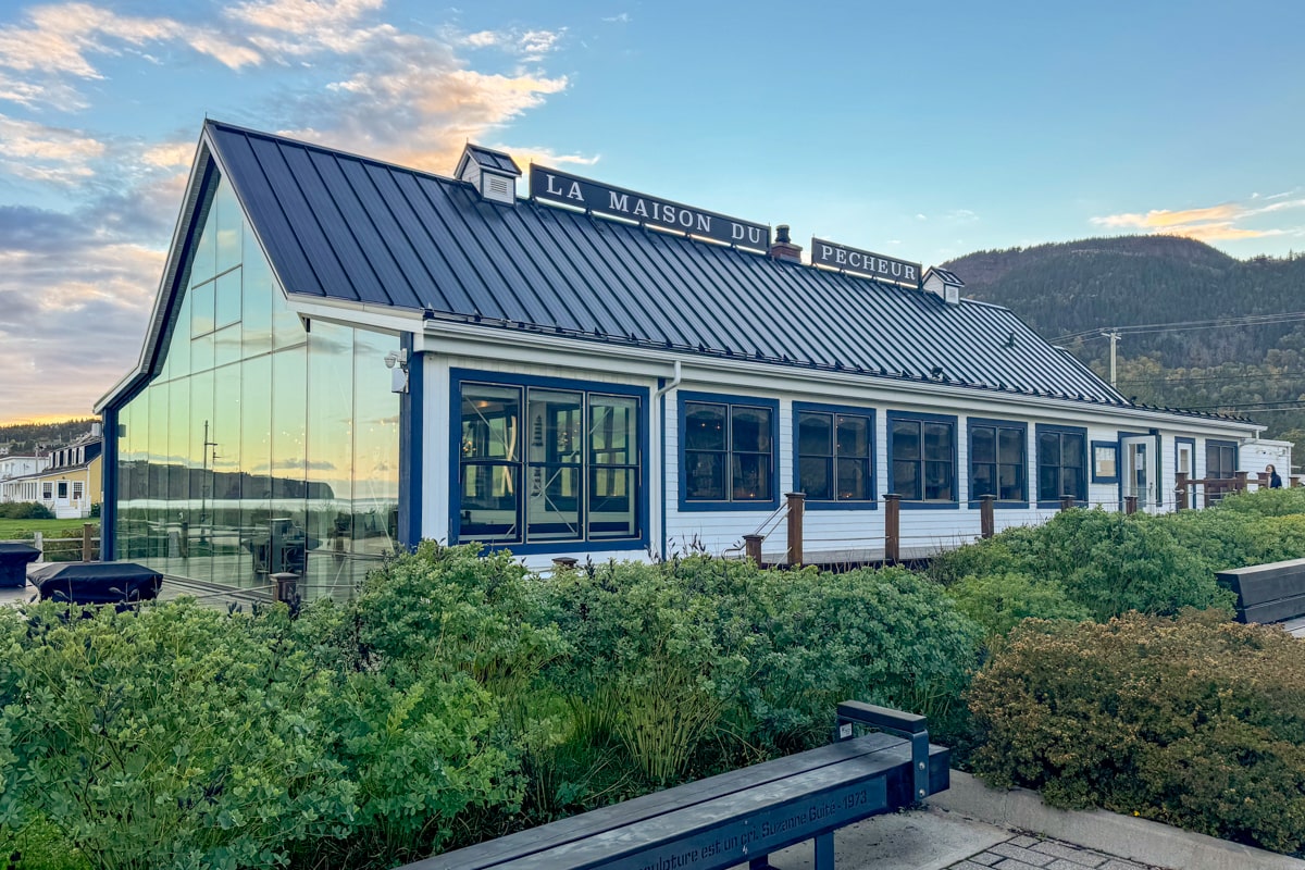 Restaurant La Maison du Pêcheur à Percé