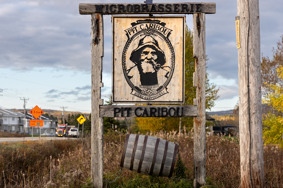 Microbrasserie Pit Caribou à Percé