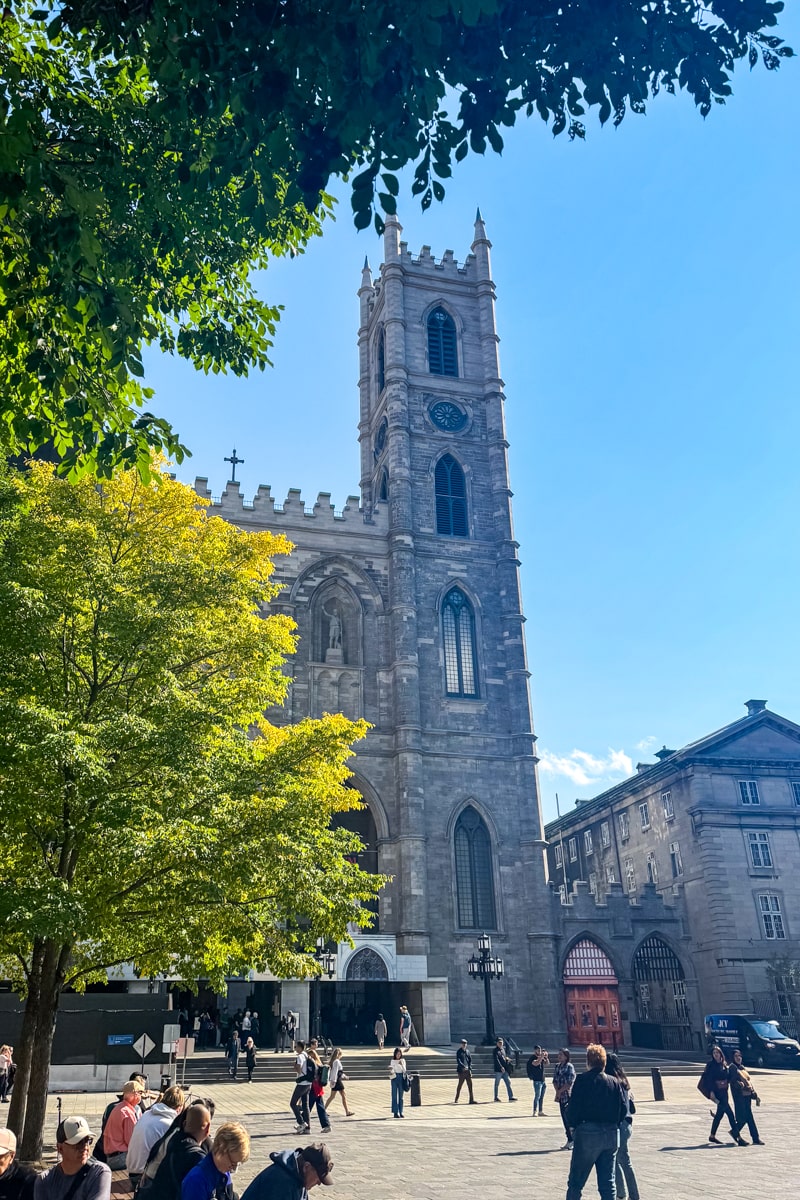 La Basilique Notre Dame de Montréal