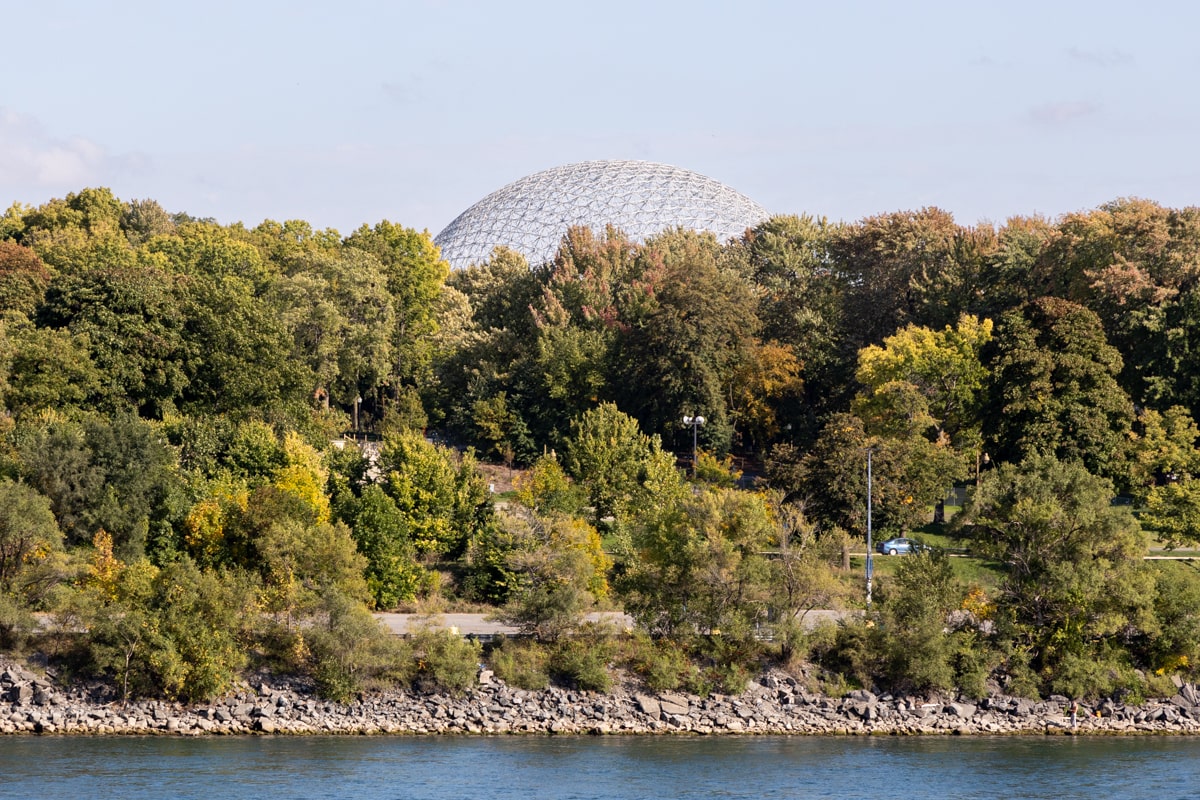 Biosphère au parc Jean-Drapeau