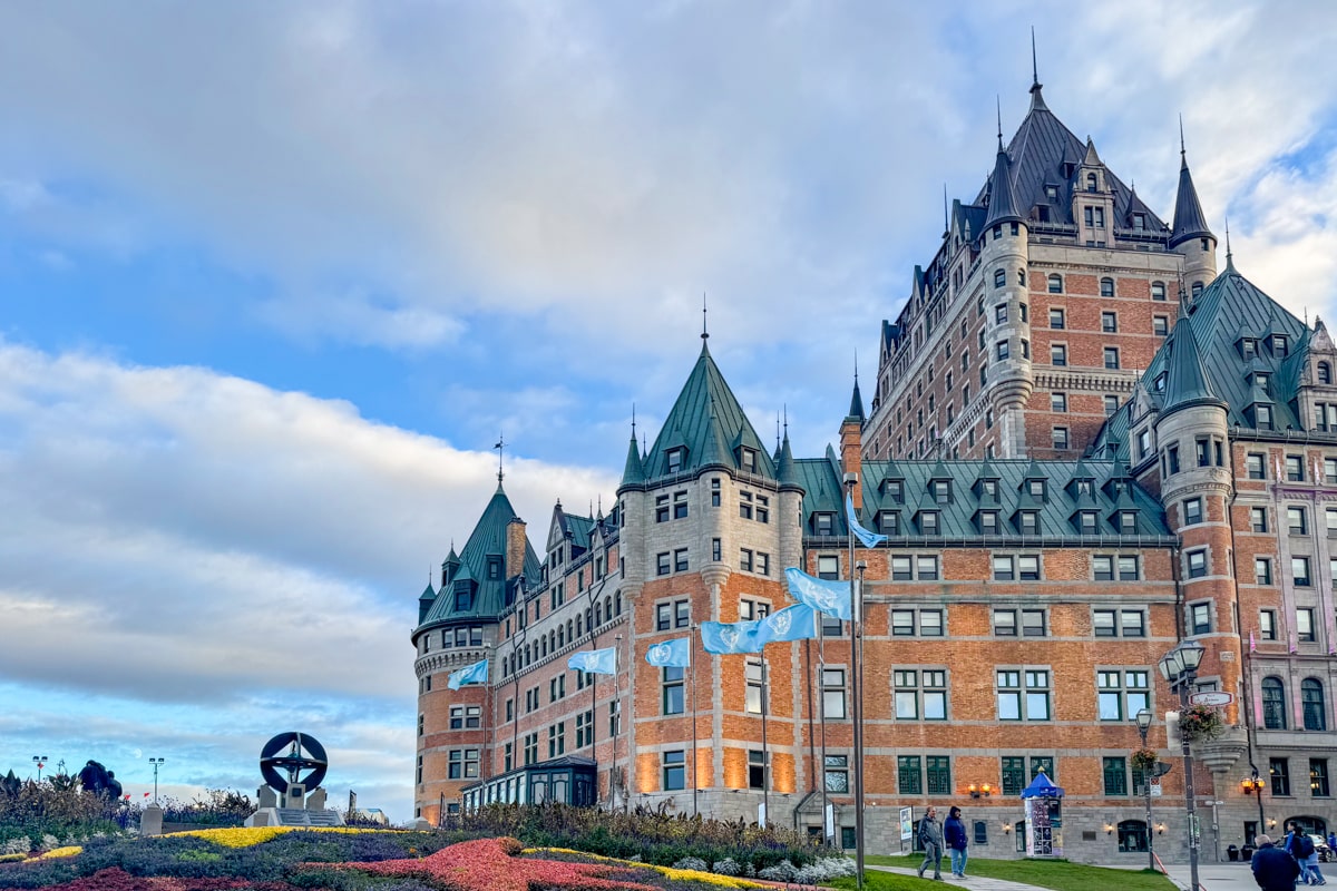 Le Château Frontenac, emblème de Québec