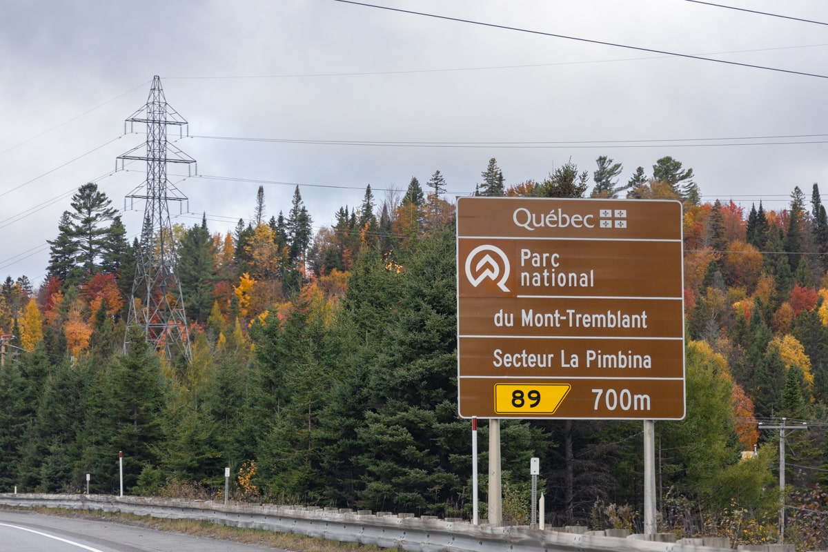 Randonnée dans le Parc national du Mont Tremblant