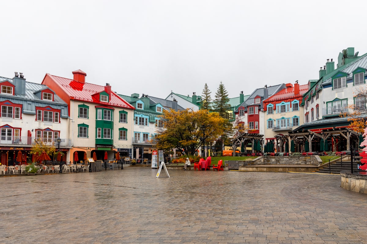 Place principale Saint-Bernard à Mont Tremblant