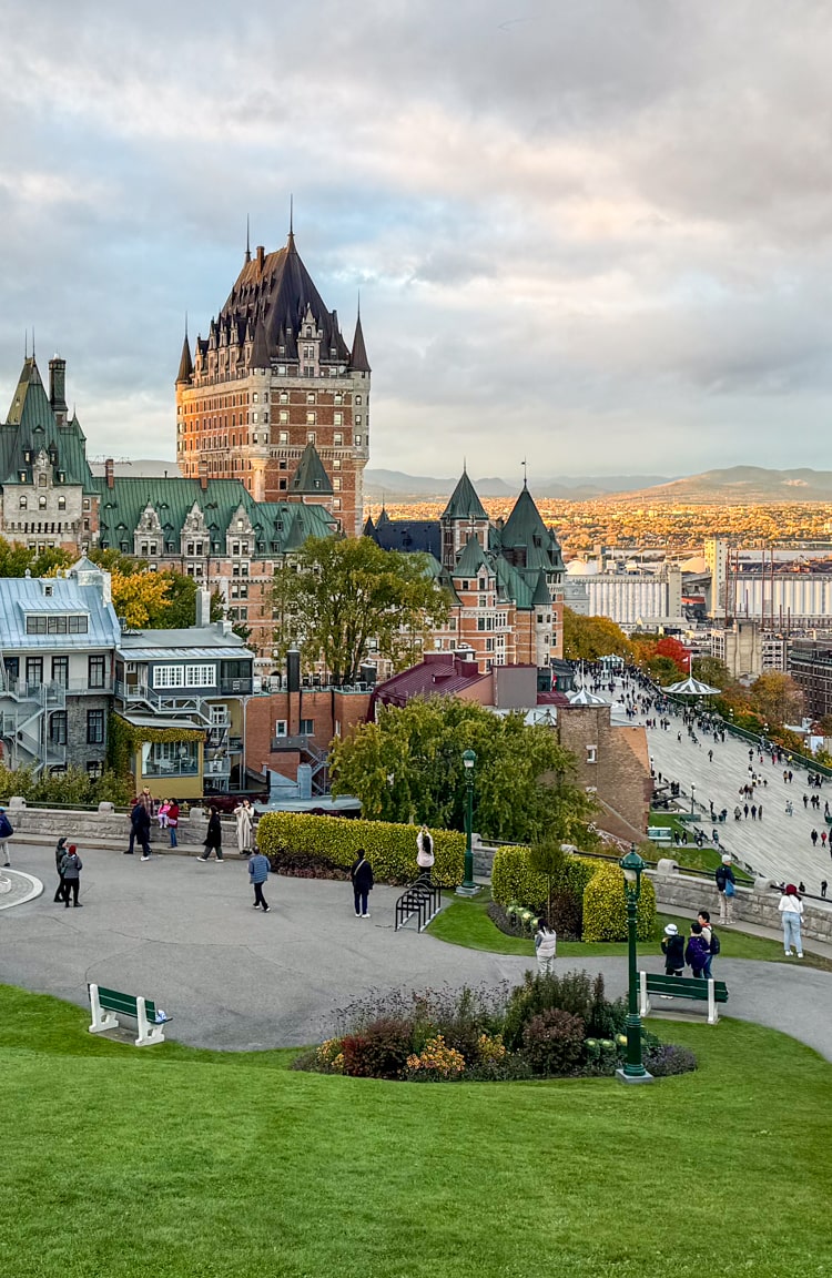 Panorama de la ville de Québec