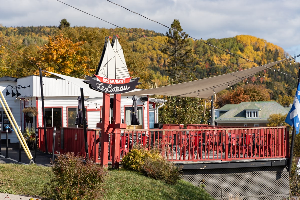 Restaurant Le Bateau à Tadoussac