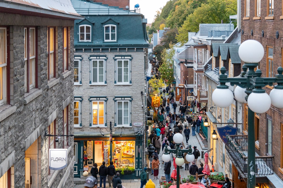 Vieux-Québec, la plus ancienne zone de Québec