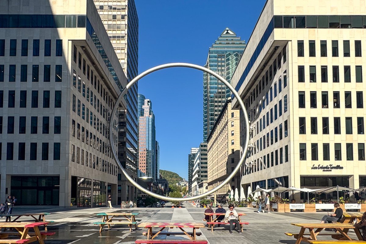 L'anneau à Montréal au Québec