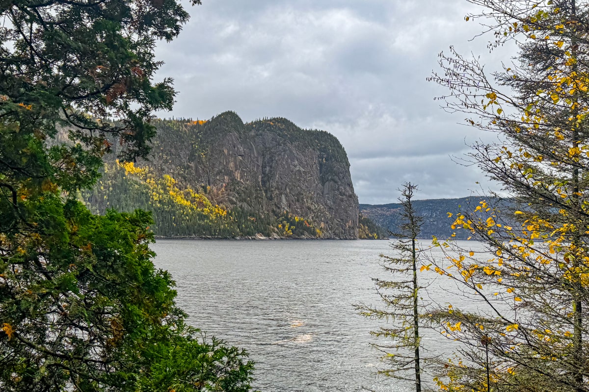 Vue sur la baie Éternité