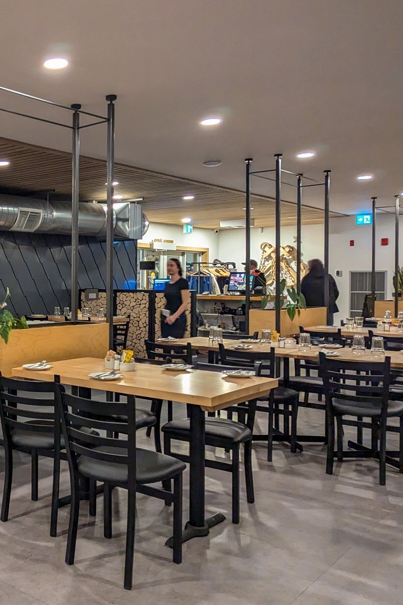 Intérieur du restaurant