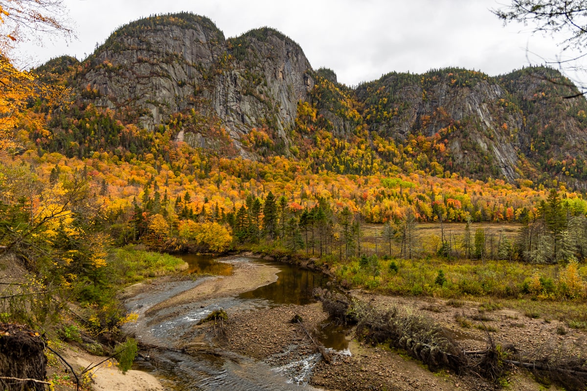 Paysage parc national du fjord du saguenay