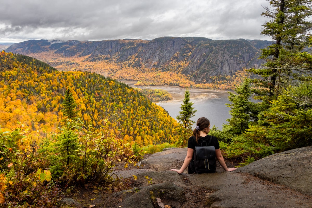 Point de vue du Géant, fjord du Saguenay