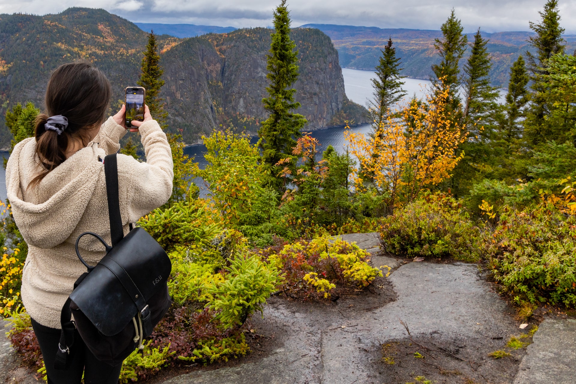 Randonnée dans le fjord du Saguenay